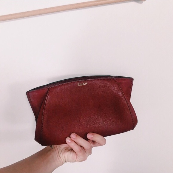 Cartier Handbags - CARTIER MAKEUP BAG